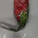 CISDUEO 2 Pcs Artificial Christmas Flowers Red Poinsettia Bushes Christmas Flowers Burgundy Velvet 7 Heads Silk Poinsettias Flowers Floral for Table Centerpiece Ornament Fillers Porch Decorations