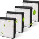 1040 Replacement Wick for AIRCARE Essick Air B40 B40-C Humidifier Wick Filter, Replaces 3D6100 5D6700 76D100 CM330ABLK CM330AWHT CM330DBLK CM330DWHT D46720 E35000 E27000 MA0300 MA0500-6 Pack