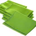LA Linen 2Pack Poly Poplin Napkin, Soft Cloth Napkins, Washable Reusable Napkins, Stain and Wrinkle Resistance Table Napkins for Dinner, Wedding, Parties, 60"×120"
