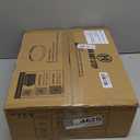 ZMISHIBO Ceiling Fans with Lights and Remote, 19.7'' Low Profile Ceiling Fan, 3000-6000K Dimmable Modern Flush Mount LED Fan Light, 6 Wind Speeds, White Fandelier Ceiling Fans for Bedroom