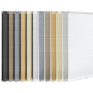 LazBlinds Cordless Cellular Shades, Blackout Privacy Honeycomb Shades for Home, Thermal Insulation Noise Reduction Blinds for Windows, 33'' W x 64'' H, Brown