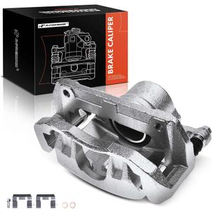 A-Premium Disc Brake Caliper Assembly with Bracket Compatible with Select Acura and Honda Models - CL, TL, TSX, Accord - Front Left Driver Side; RL - Front Right Passenger Side