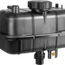 Engine Coolant Reservoir Tank Recovery Bottle with Cap Compatible with Wrangler 2018 2019 2020 2021 2022 2023 2024 2.0L L4 Replace for 68364312AA 68364312AB 68364312AC
