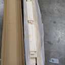 SMARTSTANDARD 28in x 84in Sliding Barn Door with 5ft Barn Door Hardware Kit Included, Unfinished Solid Spruce Wood Door, Assembly Required, DIY, Stainable, Natural