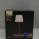 EZVALO Spa-Like Shower Lamp  Waterproof Bathroom Lamp with Remote, Rechargeable Cordless Mood Light, 3 Color Temps & 80 RGB Colors for Relaxing Bathroom & Bathtub Experience (1 Pack) (RGB-Wood Grain)