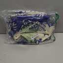 Merry Christmas Throw Pillow Covers Winter Holiday Snowflake Xmas Throw Pillow Covers 18 x 18 Inches Set of 4 Blue and White Cushion Case for Home Couch