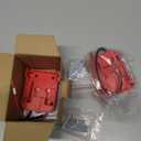 2 Packs Power Wheel Adapter Compatible with Milwaukee 18V Battery Adapter with Low Voltage Cutoff for DIY Rc Car Toys (Red)