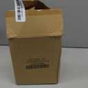 HappyHapi Book Ends, 8 Pcs Book Ends Acrylic Bookends for Shelves, Clear Book Holder Stand, Non-Skid Decorative Bookend, Study Book Organizer for Home Library Office, 5 x 5 x 7.3 inch