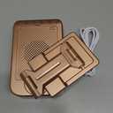 Gifts for Women Girls, Bluetooth Speaker Phone Stand with Charging Function 360 Rotable Adjustable Cell Phone Holder with HD Surround Sound for Desk Fits All Phones, Tablet (Rose Gold)