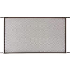 Prime-Line PL 15942 Sliding Patio Door Grill, 48 In. Width, Bronze Finish (Single Pack)