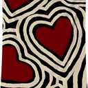 Fadal Downtown Girl Y2k Wall Art,Aesthetic Heart,Trendy Decorative for Women Girls Living Room Bedroom Dorm,51x59Inches