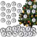 17 Pack Large Disco Ball Small Hanging Mirror Disco Decorations for Party Wedding Dance and Music Festivals Decor Club Stage Props DJ Decoration (3.2 Inch)