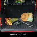 OEDRO Cargo Liner Fit for 2010-2024 Toyota 4Runner Standard Cargo Mats (No 3rd Seat or No Sliding Cargo Deck), All Weather Protection Custom Fit 4Runner Cargo Trunk Liners