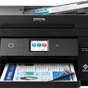Epson Workforce WF-2960 Wireless All-in-One Printer with Scan, Copy, Fax, Auto Document Feeder, Automatic 2-Sided Printing, 2.4" Touchscreen Display, 150-Sheet Paper Tray and Ethernet,Black