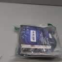 HandFan 10400mAh Powerful Handheld Fan, 40Hrs Long-Lasted Hand Fan Rechargeable, Mini Personal Fans Foldable, Heavy Duty Battery Fans Portable for Travel Beach Concerts Cruise Makeup(Blue Blade)