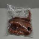 ColorGround Long Braided Reddish Brown Heat Resistant Costume Wig for Fiona Cosplay