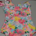 Kanu Surf Girls' Gianna Beach Sport Ruffle One Piece Swimsuit size 16