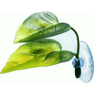 Betta Fish Leaf Pad Simulating The Natural Habitat for Betta Spawning Grounds Breeding Resting Bed Plastic Suction Cup (1 Pcs)