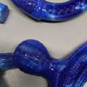 Furdog 3Pack Dog Toys for Aggressive Chewers Dog Chew Toy Tough Dog Toys to Keep Them Busy Bacon Flavor Teething Chew Toys & Dental Health for Large Medium Small Breeds (Blue)