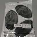 Oudain 4 Pcs Halloween Adhesive Silly Ghost Face Felt Sticker Felt Cute Clothes Sticker for Halloween DIY Projects Costume Decorations(Classic)