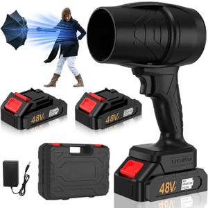 Turbodry 13000RPM Cordless Car Dryer & Turboglass Blower  Dual Batteries, Fast Charging, Lightweight Air Blower for Patio Lawn Care Blowing Leaves Dust Snow Cleaning Camping Automotive