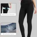 High Waisted Skinny Jeans Stretchy Tummy Control Jegging for Women Pull on Leggings with Pockets (Black, XXL)