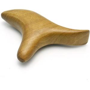 Broman Reflexology Tools, Wood Therapy Massage Tools, Widely Used as Head Neck Hand Waist Calf Leg Foot Massager, Small Tool but High Usefulness  Triangle Massager