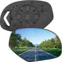 Passenger Side Mirror Replacement for Chevy Silverado Suburban Tahoe Avalanche, for Cadillac Escalade, for GMC Sierra Yukon, 2007-2014 - Right Side Mirror Glass, Rear View Mirrors Glass