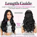 Kookastyle Clip in Hair Extensions, Natural Long Layered Soft Invisible Synthetic Curly Wavy Hairpieces for Women,4 pcs(20 InchAsh Blonde Balayage)