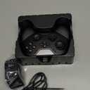 Bluetooth Controller for Switch/PC/iPhone/Android/Apple Arcade MFi Games/TV/Steam, Hall Effect Joysticks Wireless Game Controller Gamepad with/Phone Clip/Lock Speed/Macro/6-Axis Gyro/Dual Motors/Turbo (Black)