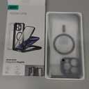 ESR for iPhone 14 Pro Max Case, Compatible with MagSafe, Full-Body Military-Grade Drop Proof Case for iPhone 14 Pro Max with Built-in 9H+ Tempered Glass Screen Protector, Clear Black