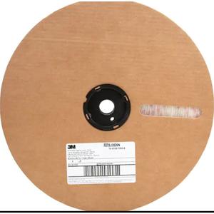 3M Fastener, Loop, 50 yds x 5/8", Adhesive, White