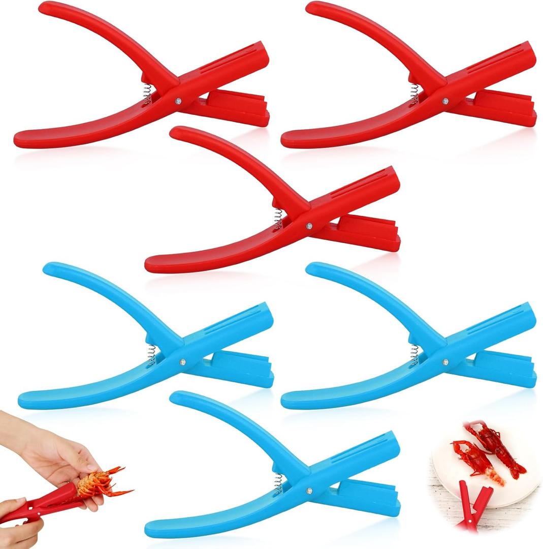 6pcs Crawfish Sheller, Plastic Crawfish Peeler Tool Portable Crayfish Shelling Device Efficient Shrimp Peeler Tool Crawfish Shucker for Home Kitchen Tools
