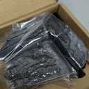 2.55'' Triangle Corner Braces Bracket (10 Pack) - Metal Angle Shelf Connector Brackets with Screws for Wood Shelves Furniture| Bookshelves/ Beds/ Tables/ Cabinets/ Desk (Black)