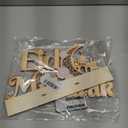 Eid Mubarak Decorations Wooden Table Centerpiece 11.8 x 6.8 Inches Islamic Eid Decorations for Home Gold Ramadan Tabletop Tiered Tray Decor for Eid alFitr and Eid alAdha Party Supplies