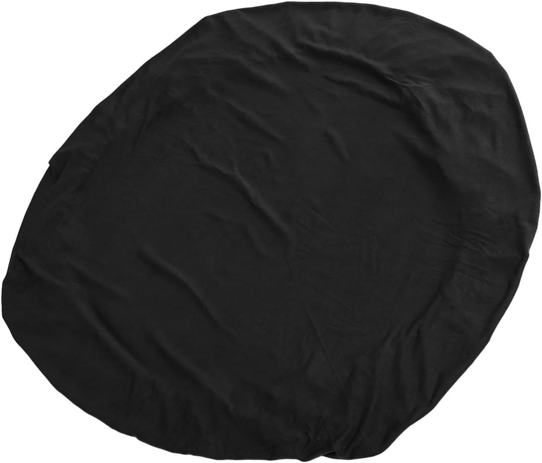 IMIKEYA Stretch Tablecloth Home Decor Elastic Edged Table Cover Table Covers for Card Tables Table Cloth Picnic Decor Table Cover Square Elastic Table Covers Square Polyester Black