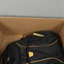 SwissGear 1900 Mini ScanSmart 16-Inch Backpack, Fits Up to 13-Inch Laptop, RFID Protection & ScanSmart TSA-Friendly Compartment, Black/Yellow