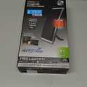 GE TV Antenna for Smart TV Indoor, HD Antenna, Supports 4K 1080p Signal Reception with Signal Amplifier, Free Local Channels