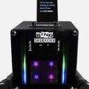 Singcube Rechargeable Bluetooth Karaoke Machine Lights and Two Microphone 5w