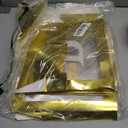 4 Pcs Prom Boxes with Letters 11.8 x 11.8 x 11.8 Inch Gold Transparent Clear Balloon Boxes with 20 Balloons for Prom Decorations 2026