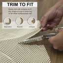 Mohawk Home Rug Pad- Better Stay Better-Stay Rug Cushion Ivory/White Solid (1' 8" X 2' 8") Area Rug