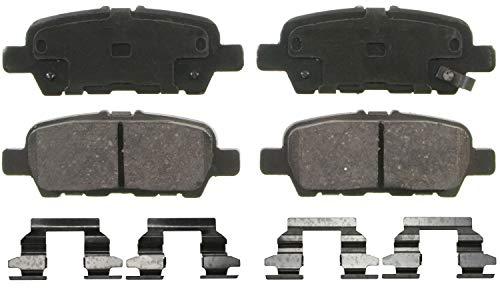Wagner QS ZD1393 Disc Brake Pad Set, Chamfered Edges for Smooth, Quiet Stops, Fits 2011–2020 Nissan Altima, 2014–2020 Nissan Rogue