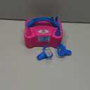 Nulink Electric Balloon Pump, Portable Electric Balloon Blower Machine Balloon Air Pump Dual Nozzle 110V 600W Balloon Inflator for Party Decorations (Rose red)