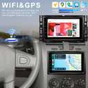 5G WiFi Upgrade Car Radio for Chevy Chevolet Malibu 2004 2005 2006 2007, 7 Inch Touch Screen Stereo Head Unit with Wireless Carplay Android Auto GPS Navigation FM Bluetooth SWC HD Backup Camera