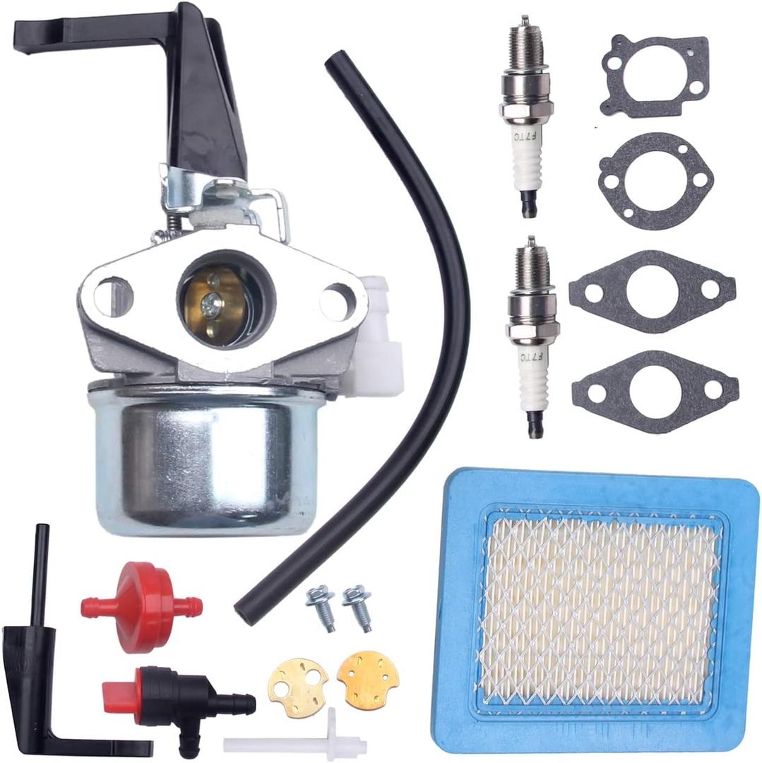 New Carburetor Air Filter Kit Compatible With 110402-0206-E1 110412-0211-E1 Engine Replace 696065 697422 110402 110412 215369