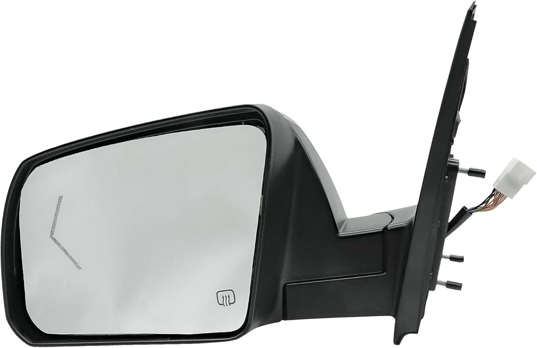 Driver Side Mirror Assembly for Toyota Sequoia 2008-2013 Tundra 2007-2013, Power Heated Left Side View Mirror with Turn Signal and Power Folding (Replace 879400C203 TO1320269)