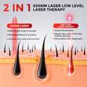 Red Light Therapy for Hair Growth Laser Cap - FDA Cleared Laser Therapy Device - Promotes Hair Regrowth Alopecia Treatment for Men & Women