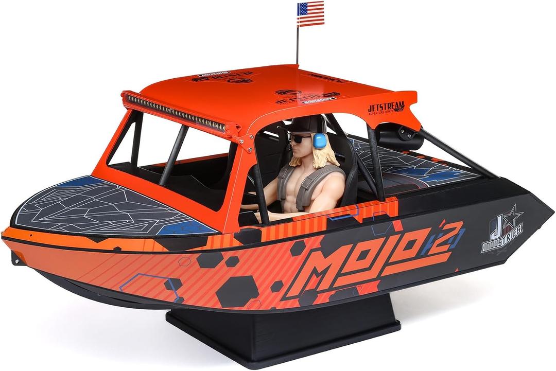 Pro Boat 1/6 Jetstream Boat Brushless 24 Mojo 2 RTR PRB08051T2, 32 inches