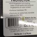 4 x Glass screen protector 14.3x6.9 cm