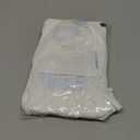 Ted Hose Thigh High Anti Embolism Compression Stockings 15-20 mmHg Graduated Medical Support Stocking 1 Pair with Silicone Band Women & Men for Swollen, Flight, Recovery, Training. (XX-Large, White)